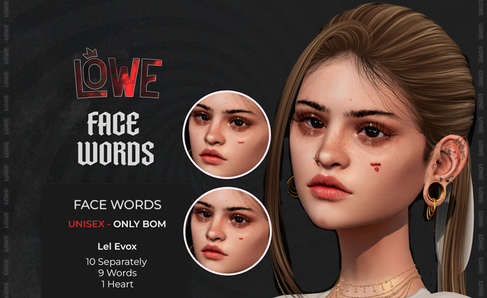 ! Lowe - Face Words