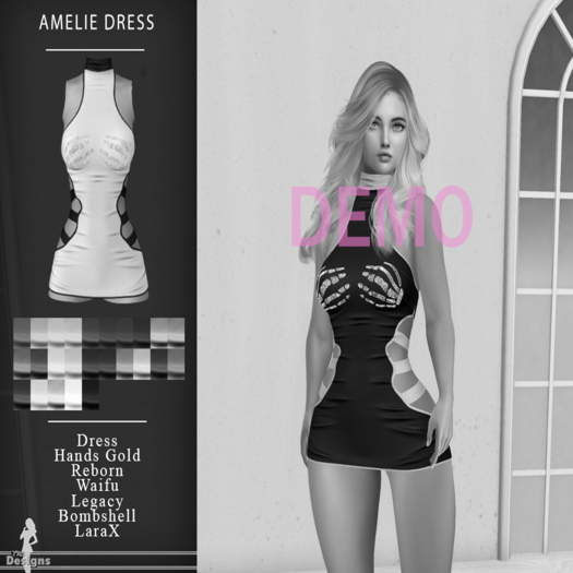 Amelie Dress Demo Hud B12