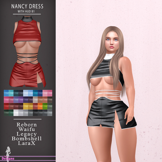 Nancy Dress With Hud B1