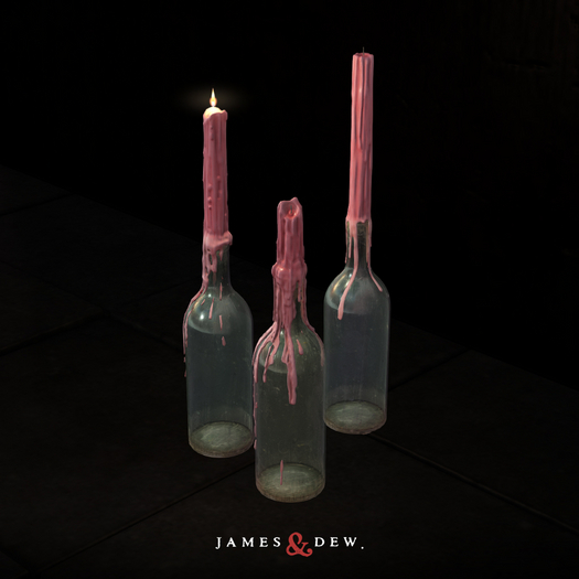 James&Dew .. Captain's Night Light - Rose