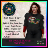 *LBD* Cookie Season Sweater Female