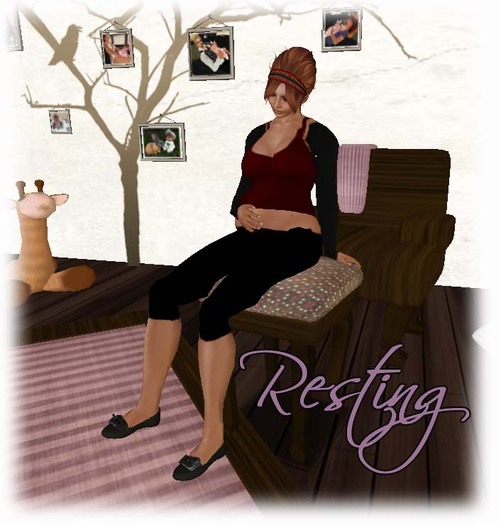 {AH} Baby Pose Resting - boxed