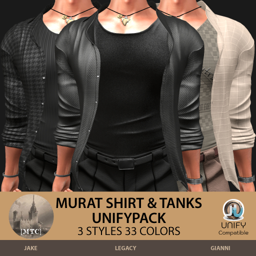 [MTC] Murat Shirt & Tank Unifypack