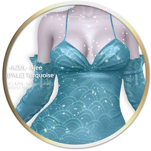 -AZUL- Ajee [PALE] Turquoise