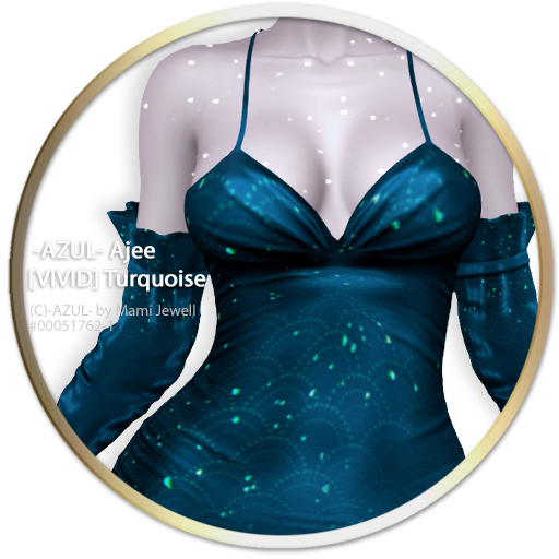 -AZUL- Ajee [VIVID] Turquoise