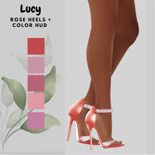 Lily -  Lucy Heels Rose