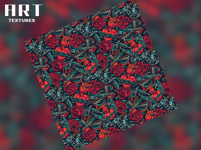 -ART- FULL PERM Flowers - Textures 54