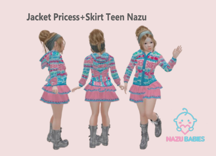 jacket pricess+Skirt Teen Nazu