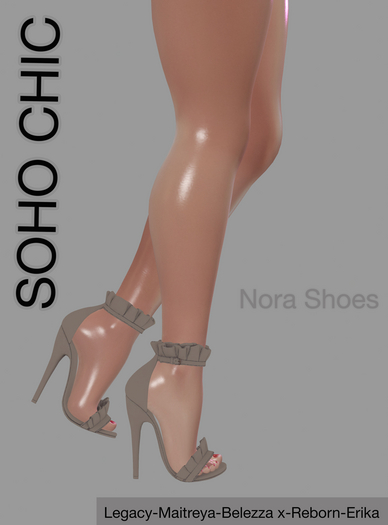 Soho Chic  Nora Shoes  Fatpack