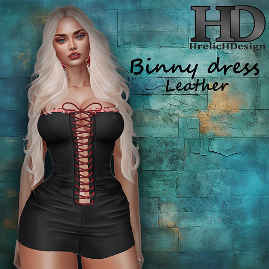 HrelicHDesign Binny dress  LEATHER