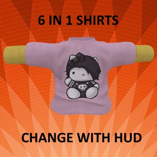 .::KS::.dinkie-double-t-shirt-bad-kittyz+HUD