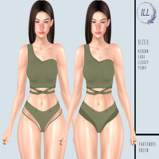 ILL Partenope outfit Green