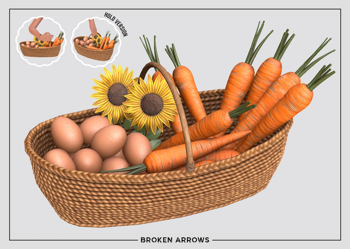 BROKEN ARROWS - Carrot Farm - Basket & Sunflowers