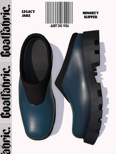 GF. MINORTY SLIPPER DEEPBLEU