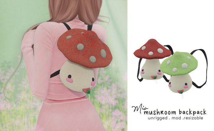 Mio - Mushroom Backpack