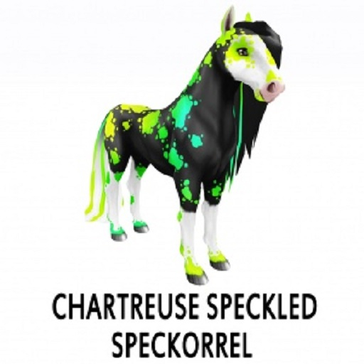Chartreuse Speckled Speckorrel f