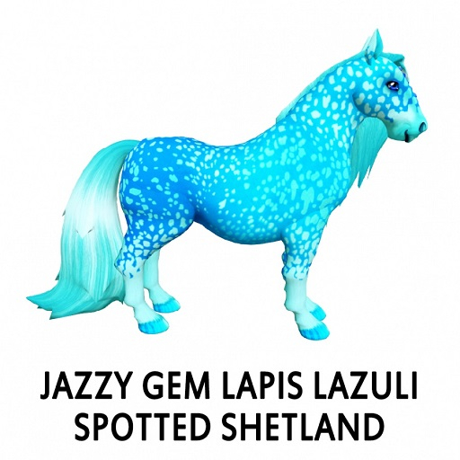 Lapis Lazuli Spotted Shetland M