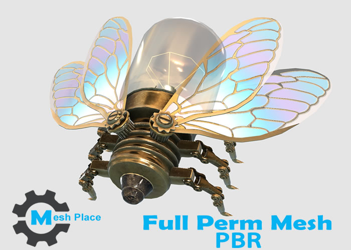 Mesh Place Steampunk Bee PBR Full Perm
