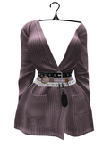 aprelle demi sweater mauve