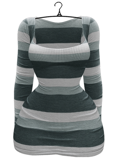 aprelle buffy dress foreststripe