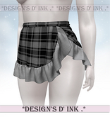 Carry Skirt - Plaid Grey