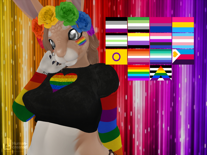 Moon Rabbit Pride Paints (GIFT)