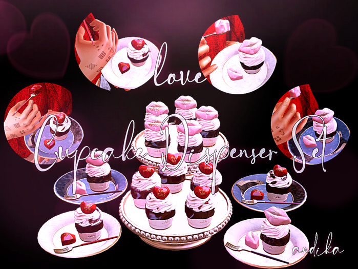 ADD/andika {Love}Cupcake Dispenser Set
