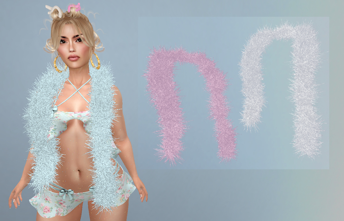 *NJoy* Fluffy boa