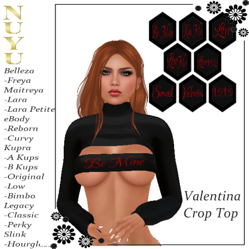 NUYU Valentina Crop Top