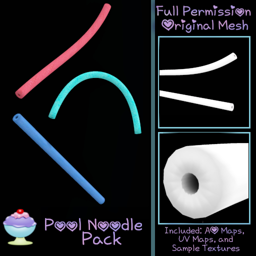 [Sherbert] Full Perm Pool Noodle Pack  (ADD)