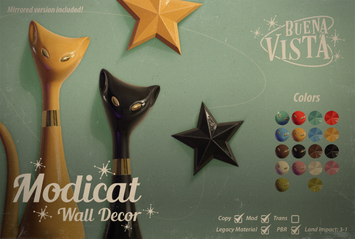 [BV] Modicat Wall Decor