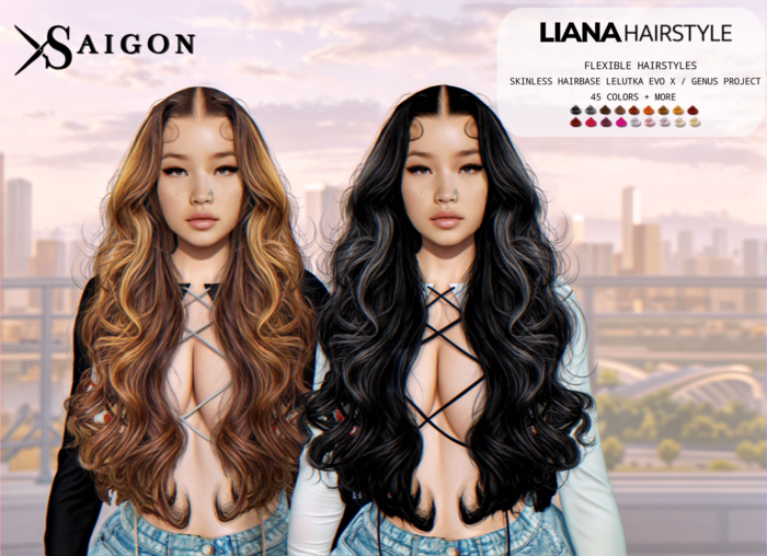 SaiGon - " Liana Hairstyles " PACKS