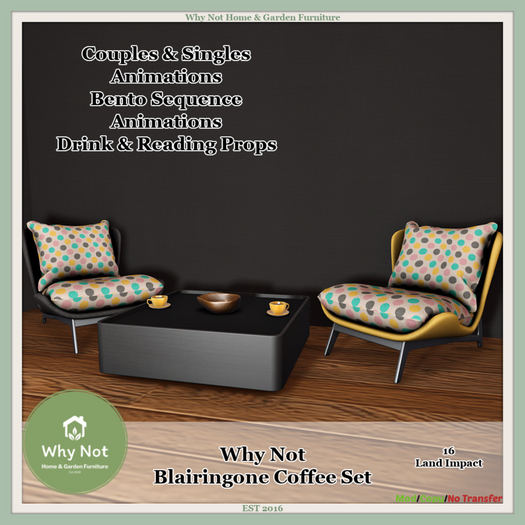 Why Not - Blairingone Coffee Set-Boxed