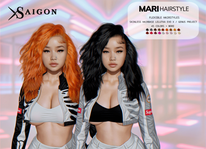 SaiGon - " Mari Hairstyles " PACKS