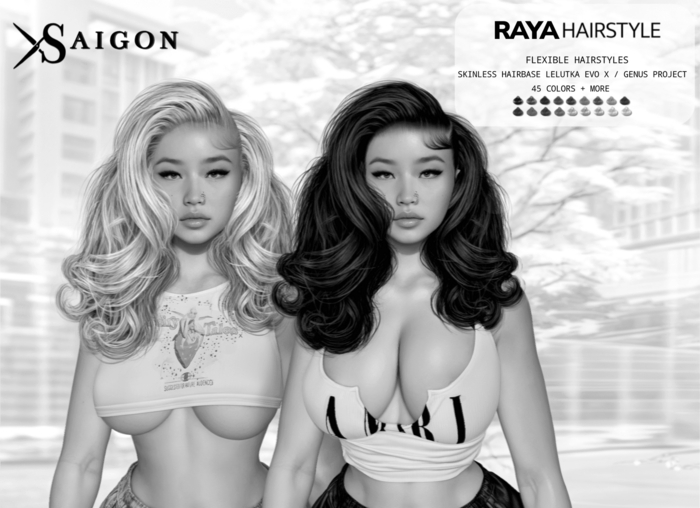 SaiGon - " Raya Hairstyles " DEMO