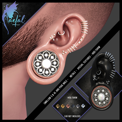 FaeTal - Opalisk - Swallow S,XL & Pixie  Male DEMO