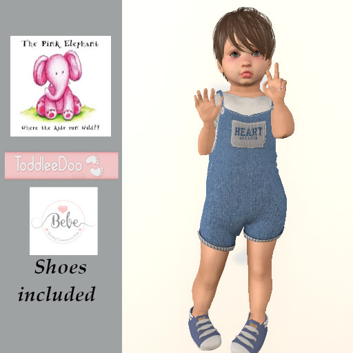 TPE TD/BB Denim Valentine Overalls