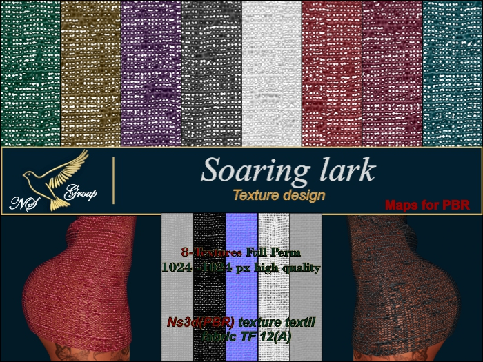 Ns3d(PBR) texture textil fabric TF 12(A)