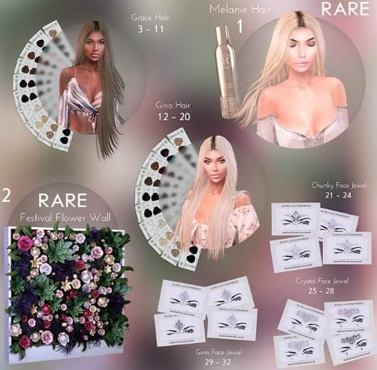 #selfie_RAMA - Festival Flower Wall RARE (145Li)