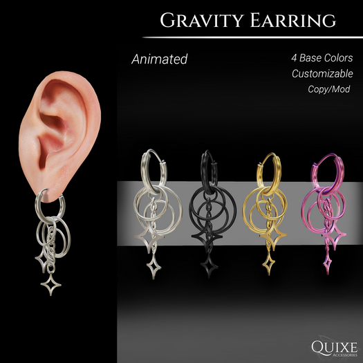 QUIXE - Gravity Earring