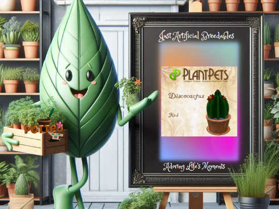 PlantPets Seed Discocactus *Red*