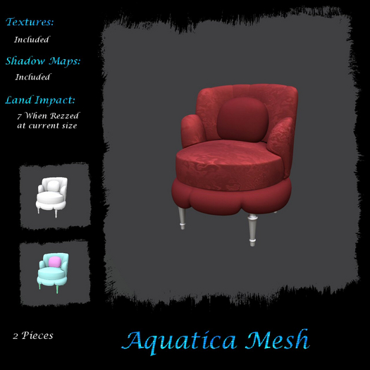 Aquatica Mesh - AM026103 Red Romance Seat