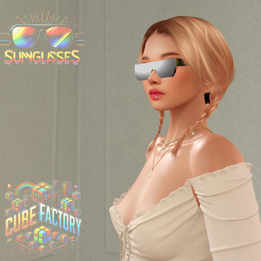 ! **CubeFactory** !  Sunglasses - Reflective Radiance