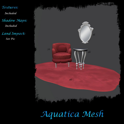 Aquatica Mesh - AM026105 Red Romance Set