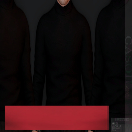 [GL - inc.] - Harry Turtleneck Red