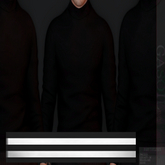 [GL - inc.] - Harry Turtleneck White&Black Stripe