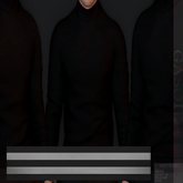 [GL - inc.] - Harry Turtleneck Gray&Black Stripe Gift