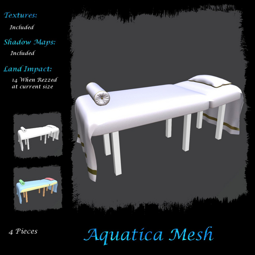 Aquatica Mesh - AM026114 Valentines Spa Massage Table