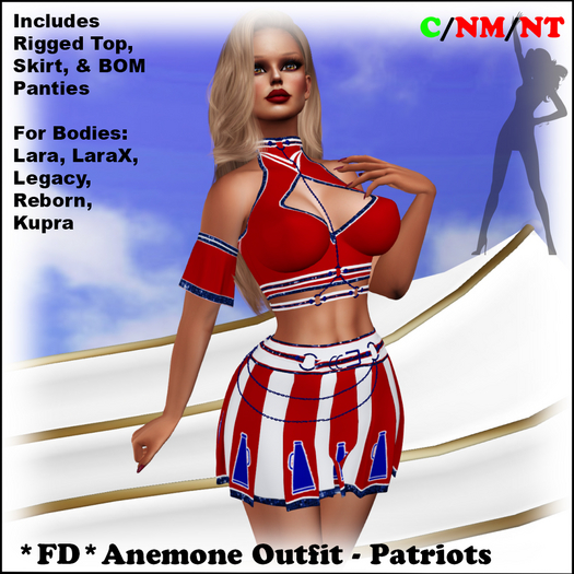 *FD* Anemona Outfit [Boxed] Patriots