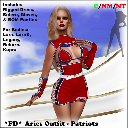 *FD* Aries Outfit [Boxed] Patriots
